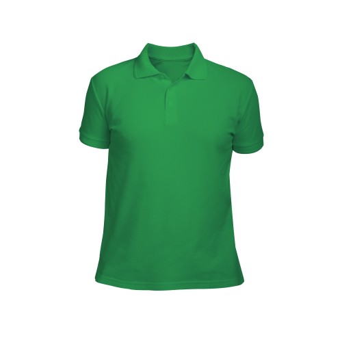 Рубашка-поло мужская зеленая 