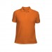 Рубашка-поло мужская оранжевая 