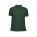 Рубашка-поло мужская темно-зеленая 